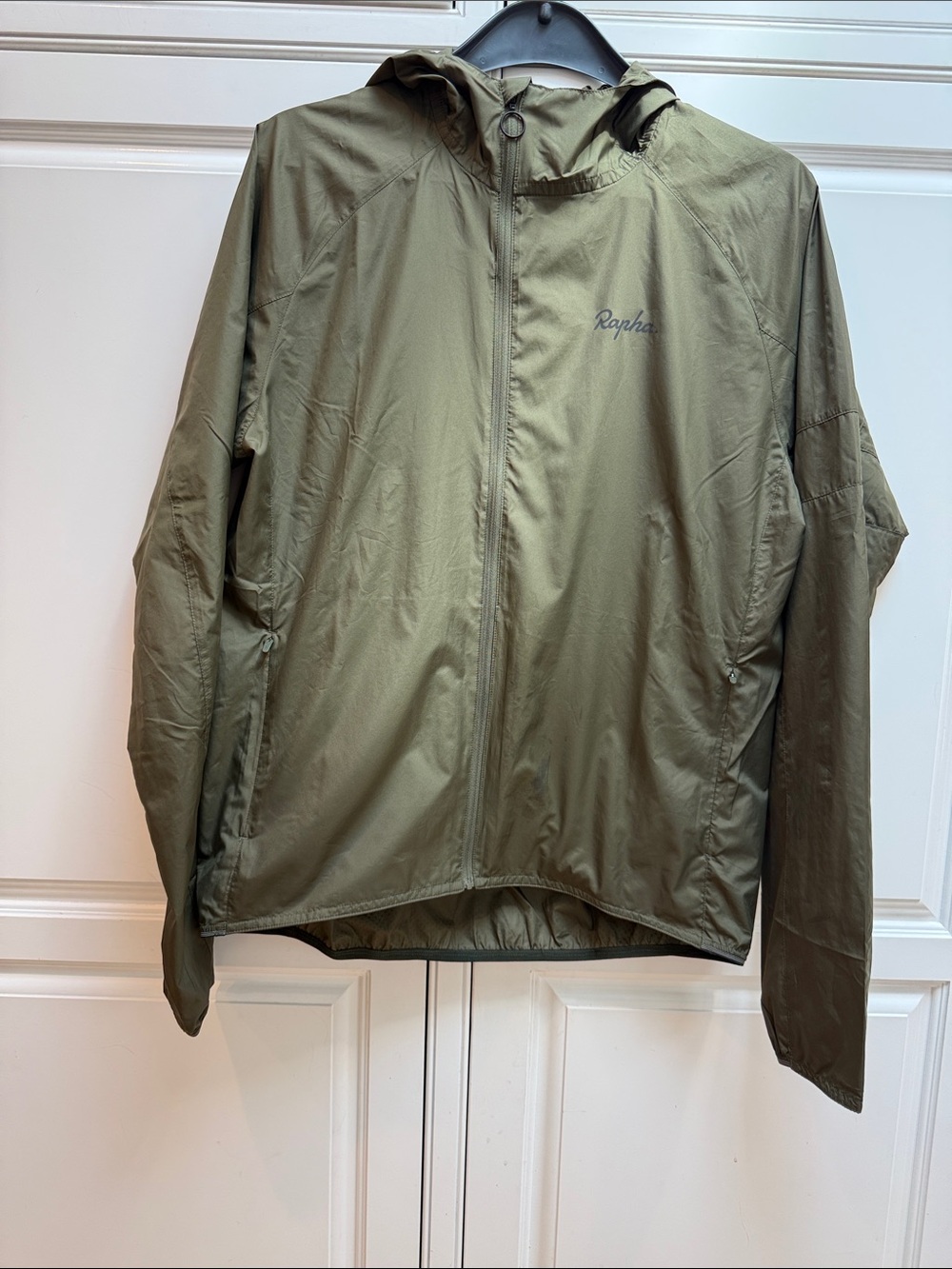 Rapha Olive Hooded Commuter Jacket